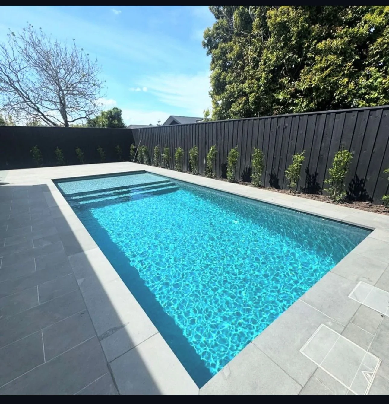 Pool & entry steps — Moncada project gallery